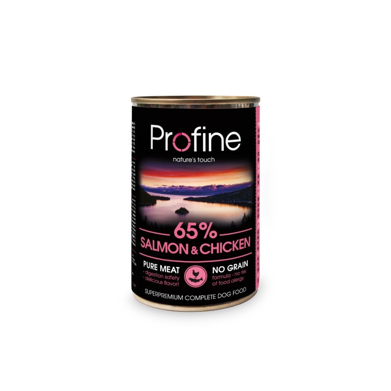 Profine 400 gr Lata Salmão e Frango