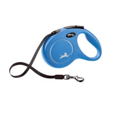 Flexi Correa Extensible de Cinta New Classic Azul