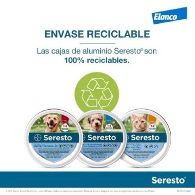 Seresto Collar Perros + 8 Kg / 70cm