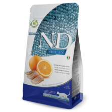 Farmina N&D Ocean Cat Adult Arenque y Naranja 10Kg