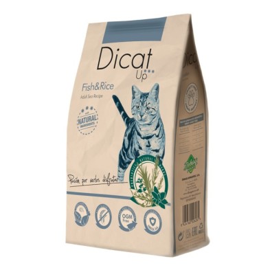 Pienso para gatos Adultos Dicat Up Adult Fish & Rice de Dibaq
