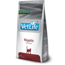 Comida Farmina Vet Life para gatos com problemas de insuficiência hepática