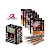 Sticks sem cereais para cães Alpha Spirit Barras multi-sabor 6x4 unidades.