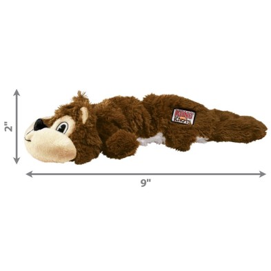 Kong Tugger Knots esquilo de brinquedo com nós para cães
