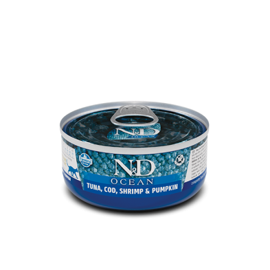 Farmina N&D Ocean Adult Atún, Bacalao y Calabaza 85gr