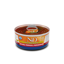 Comida Húmida para Gatos Farmina N&D Cat Adult Frango, Abóbora e Romã 80gr