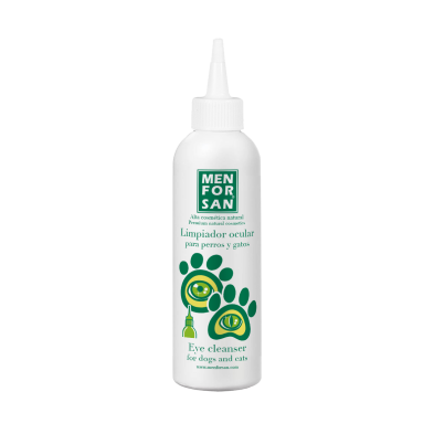 Limpador de olhos Menforsan para cães e gatos 125 ml