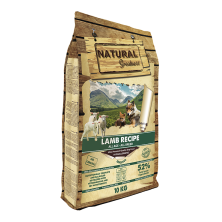 Alimento para cães sem cereais Natural Greatness de cordeiro