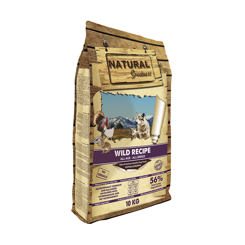 Natural Greatness Receta Salvaje 10 kg