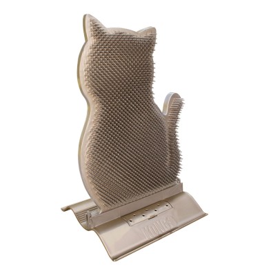 Massageador KONG Para Gatos Connects Kitty Comber com portão para Catnip