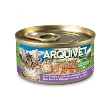 Lata Archivet 80 gr de Atum Branco e palitos de caranguejo para gatos