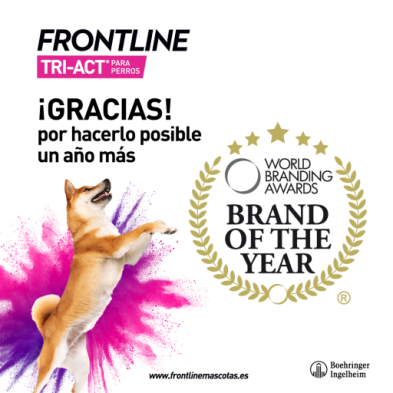 3 Pipetas Frontline Tri-Act Solução Spot-On para cães