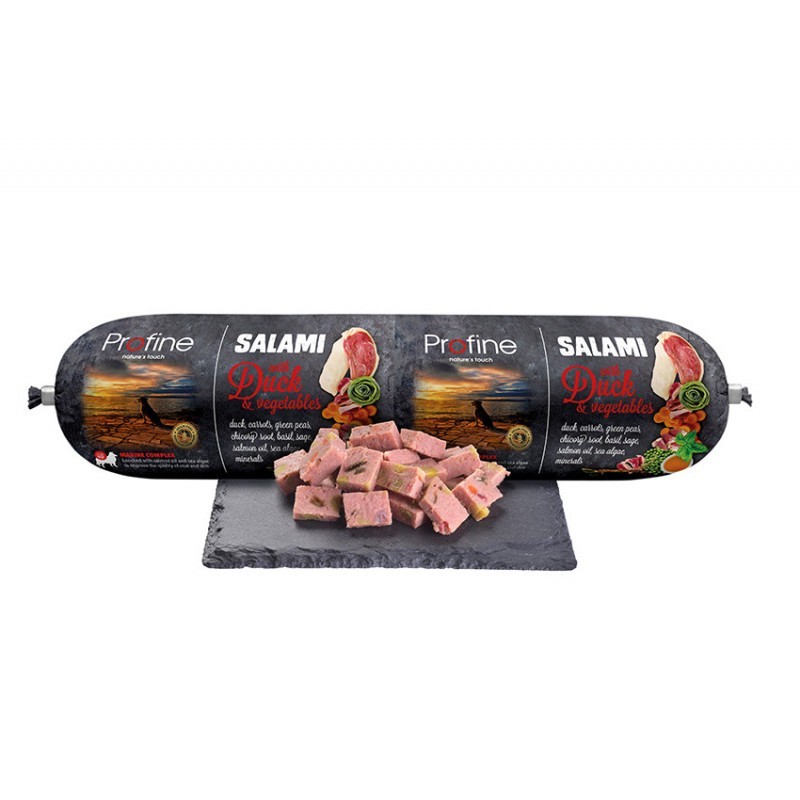 Profine Salsicha para cães adultos sem grãos com Pato 800 gr