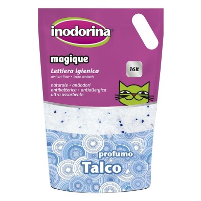 Inodorina Magique areia para gatos  Perfumado Talco 5 litros
