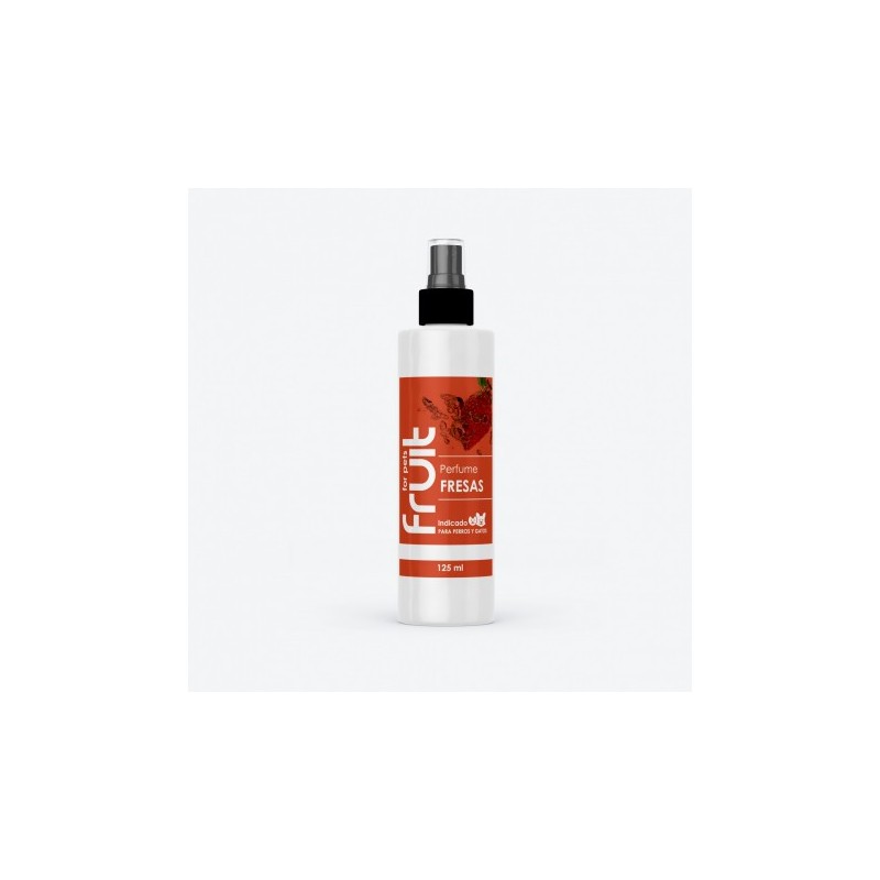 Perfume para cães Fruit for Pets com aroma de morango 125 ml