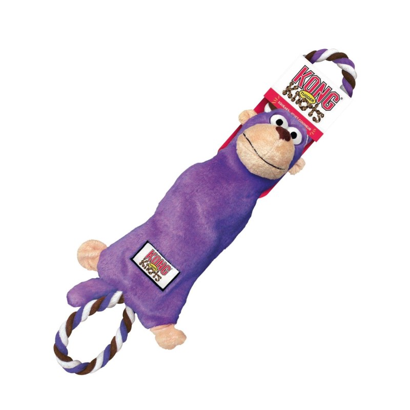 Kong Tugger Knots Monkey Macaco de brinquedo com nós para cães