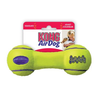 Brinquedo para cães osso e bolas Airkong Dumbbell Squeaker