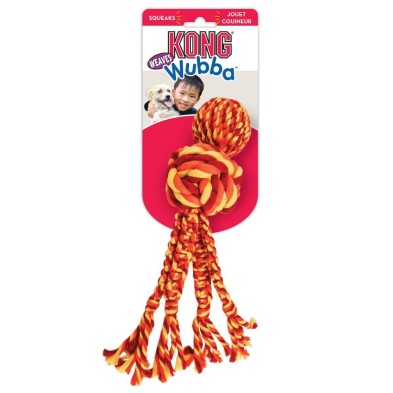 Kong Brinquedo-Mordedor para cães Wubba Weaves W/Rope