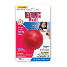 Bola Kong Solid para cães Bola Clássica Vermelha