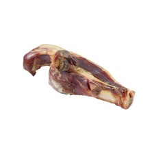 Meio Osso de Presunto Serrano com Espetos 200 g para cães