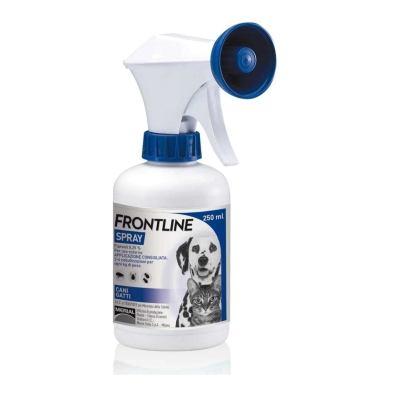 Spray antiparasitário Frontline para cães e gatos