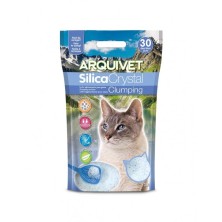 Areia para gatos Arquivet Silica Crystal Clumping  3,8 L.