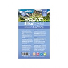 Areia para gatos Arquivet Silica Crystal Clumping  3,8 L.