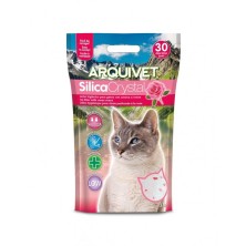 Areia para gatos Arquivet Silica Crystal Aroma Rosas 3,8 L.