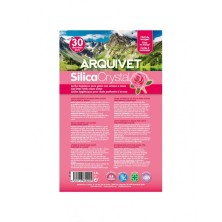 Areia para gatos Arquivet Silica Crystal Aroma Rosas 3,8 L.