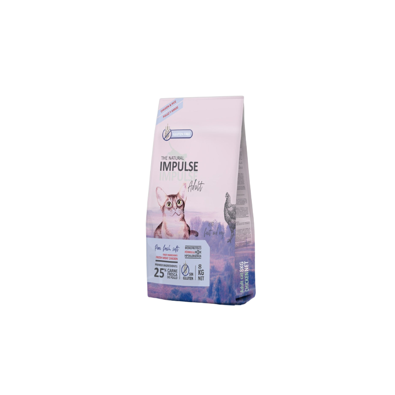 The Natural Impulse Cat Adult  8 Kg