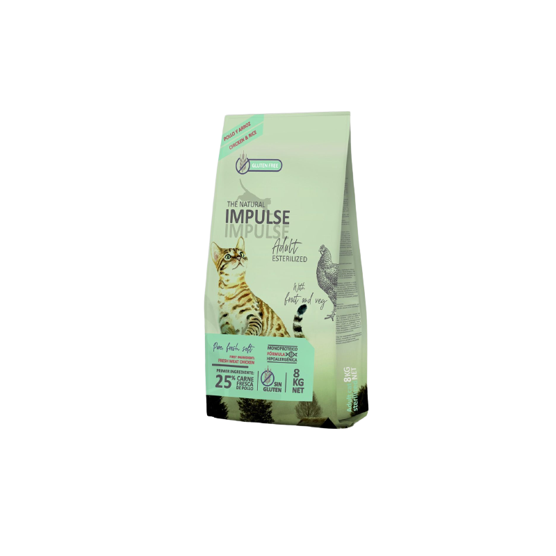 The Natural Impulse Cat Sterilized 8 Kg