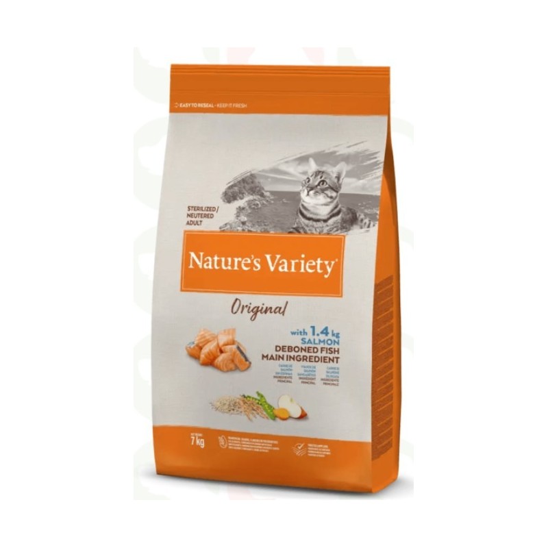 Nature's Variety Cat Original Sterilized Salmon 7KG