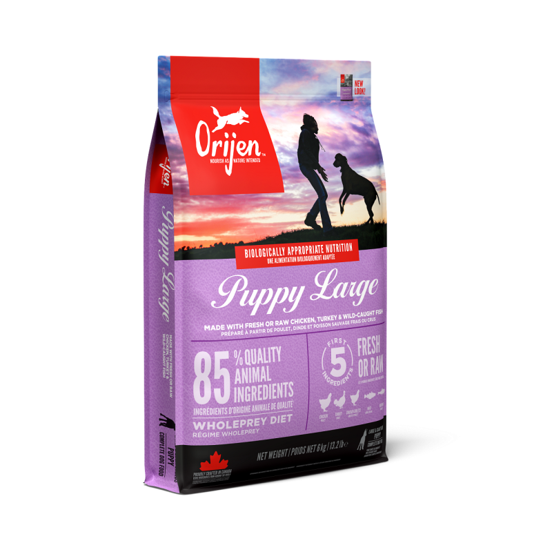 Alimento Orijen Puppy Large para cães de raças grandes- Superpet