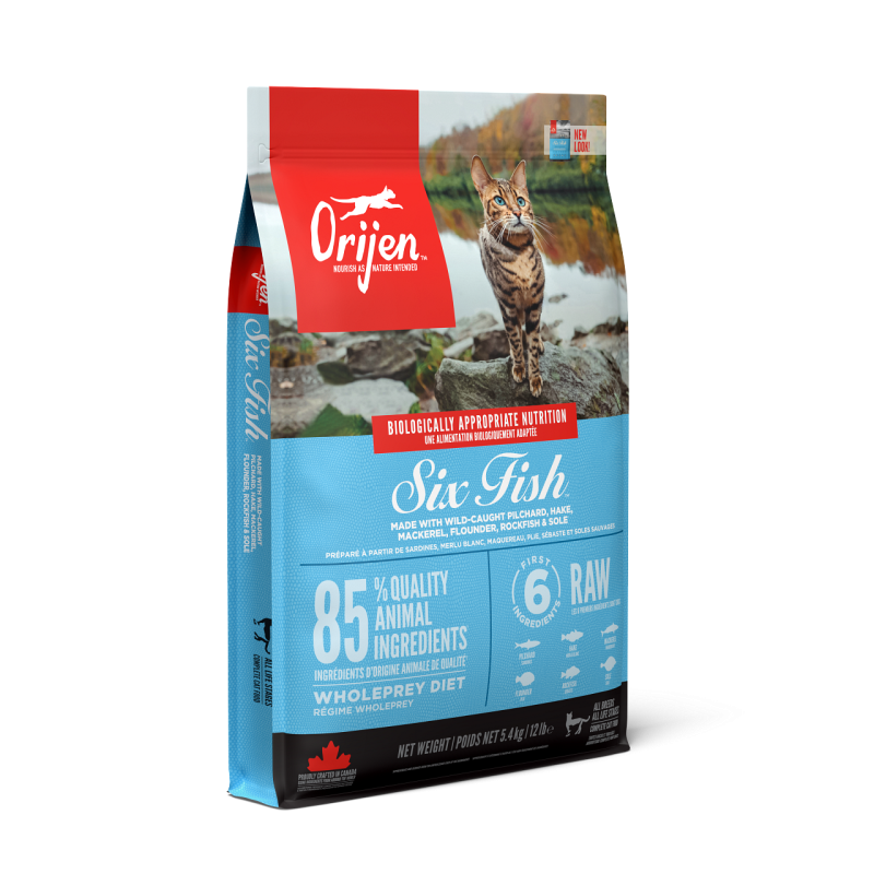 Orijen Six Fish Cat para gatos - Superpet