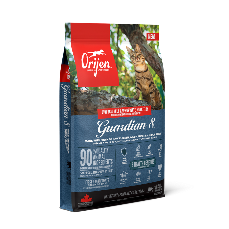 Ração Orijen Guardian 8 Cat para gatos - Superpet