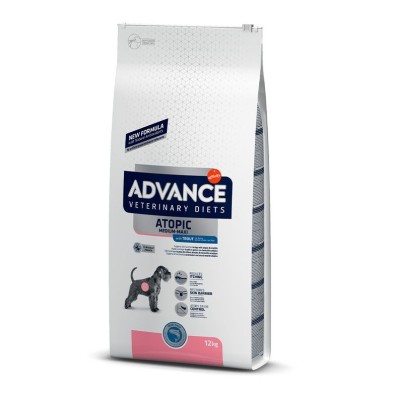 Advance Veterinary Diet Atopic Medium/Maxi. Cães com problemas de pele