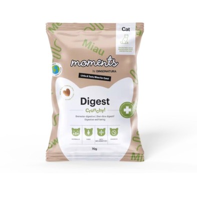Moments Snack Cat Digest. Snacks para gatos com problemas digestivos