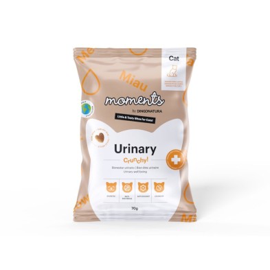 Moments Crunchy Snack Cat Urinary. Para gatos com problemas urinários