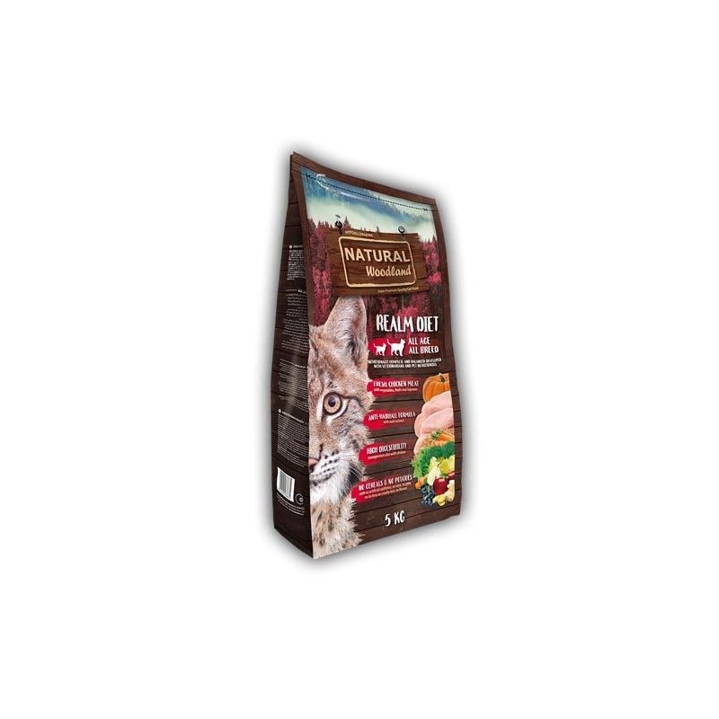 Natural Woodland Realm Diet para gatos