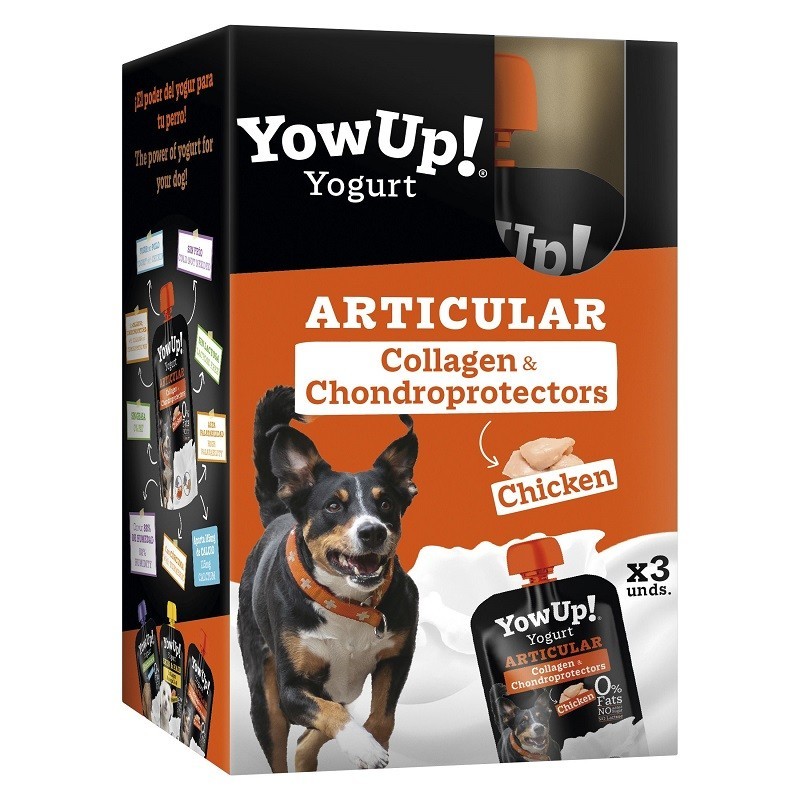 YowUp! Yogurt Natural Articular para Perros 115 gr
