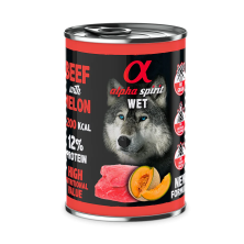 Alpha Spirit Lata Húmedo Vitela Melão 400gr