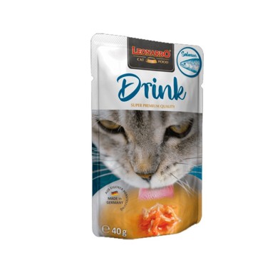 Leonardo Drink Salmón. Sopa de Salmón paga Gatos