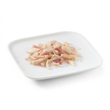 Lata para cães Schesir de frango com presunto em gelatina 150 gr
