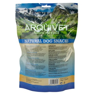 Arquivet Lanche para Cães Chips de Pato-Superpet.club