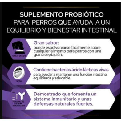 Purina ProPlan FortiFlora probiótico para perros