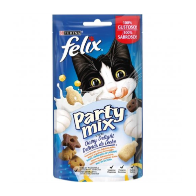 Salgadinhos Felix Party Mix 60g | Deliciosas guloseimas para gatos