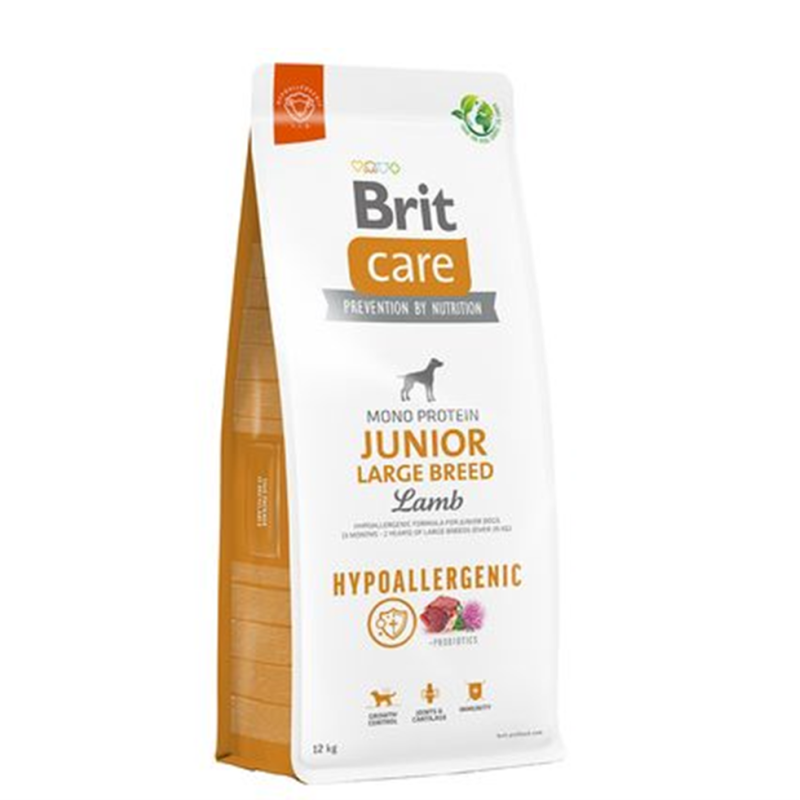 Brit Care Dog Junior Large Breed Hypoallergenic Cordeiro