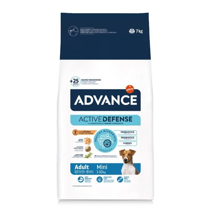 Ração para cães Mini Adult Advance