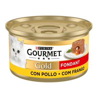 Purina Lata para gatos GOURMET GOLD Fondant Pollo