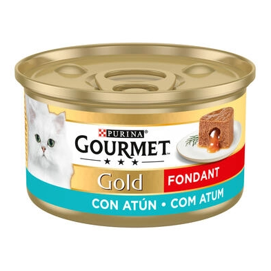 Purina Lata para gatos GOURMET GOLD Fondant Atún